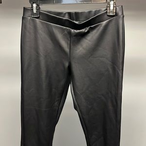 Express faux leather leggings